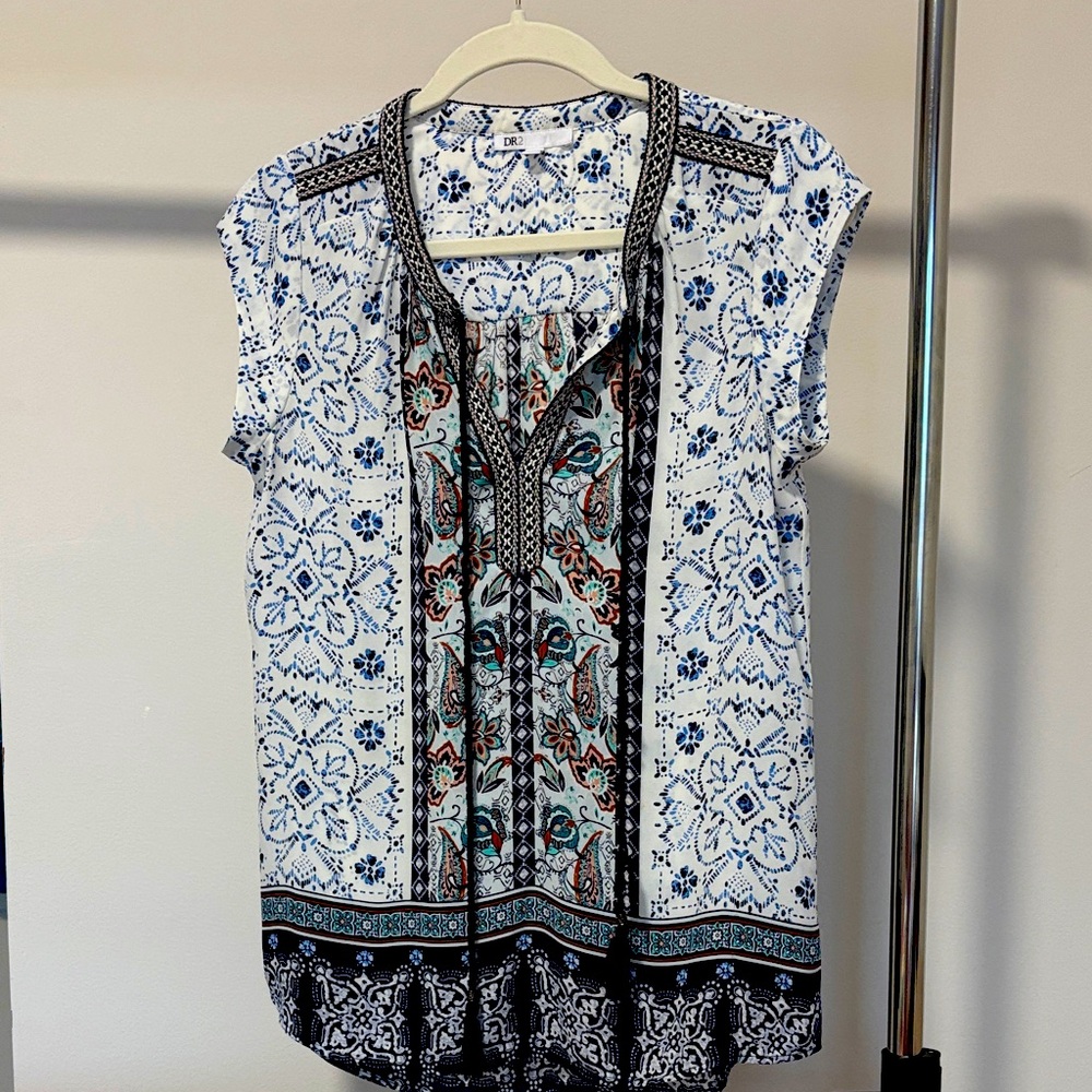 DR2 Printed Blouse